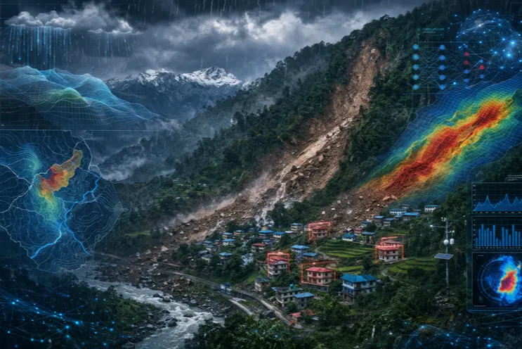 Machine-learning-based two-dimensional building exposure assessment to rainfall-triggered landslides in the South Sikkim Himalaya - Issue cover
