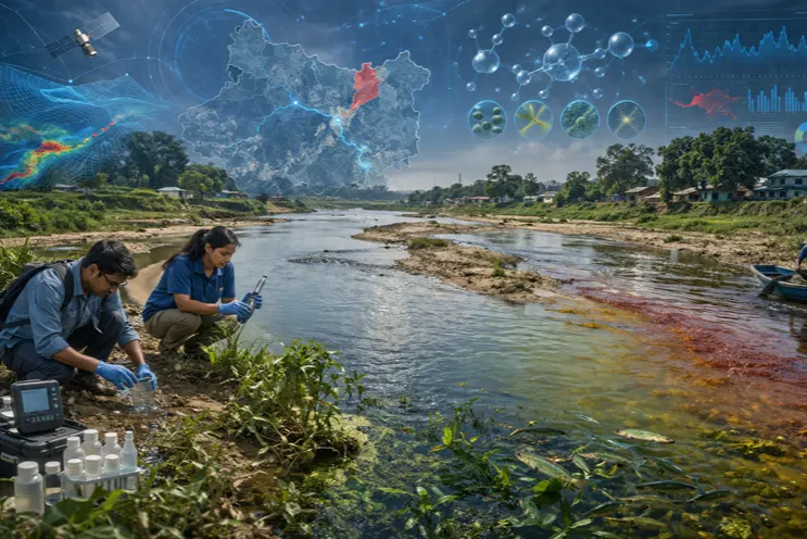 Cover image for Pre-Monsoon Water Quality Degradation Along the Punpun River from Pali to Fatuha Blocks, Patna District: Implications for Aquatic Habitat Suitability